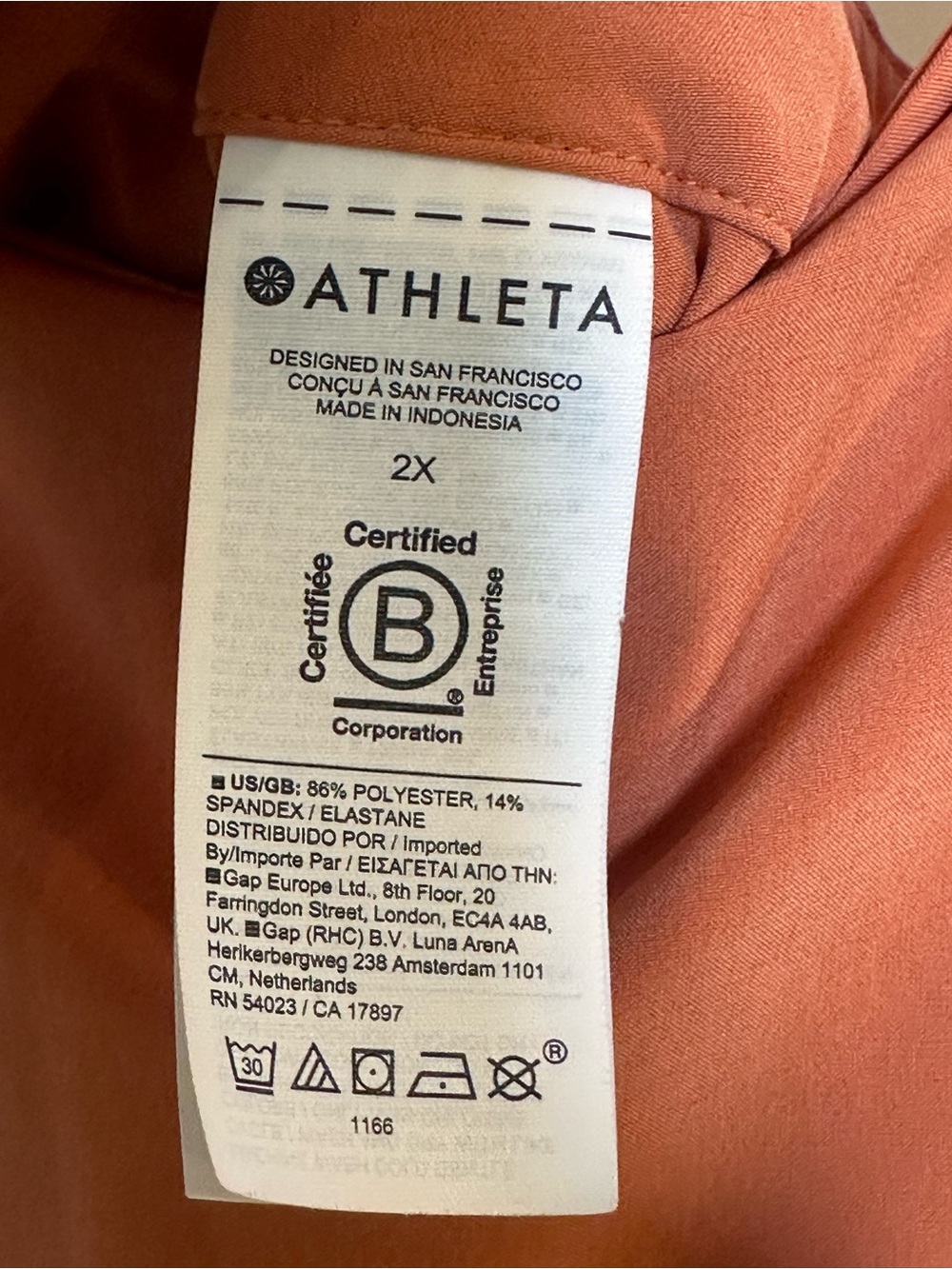 Athleta Arrival Maxi Dress Sunbaked Clay Tank, Size 2X - Picture 7 of 10